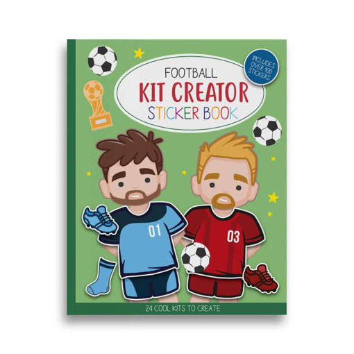 Picture of FOOTBALLER KIT CREATOR STICKER BOOK